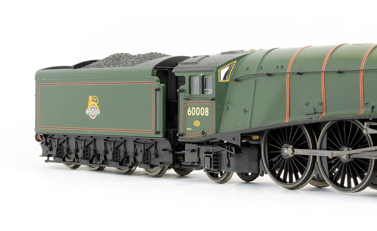Pre-Owned R2277 Live Steam BR Green 4-6-2 A4 'Dwight D Eisenhower' 60008 Steam Locomotive - Image 3