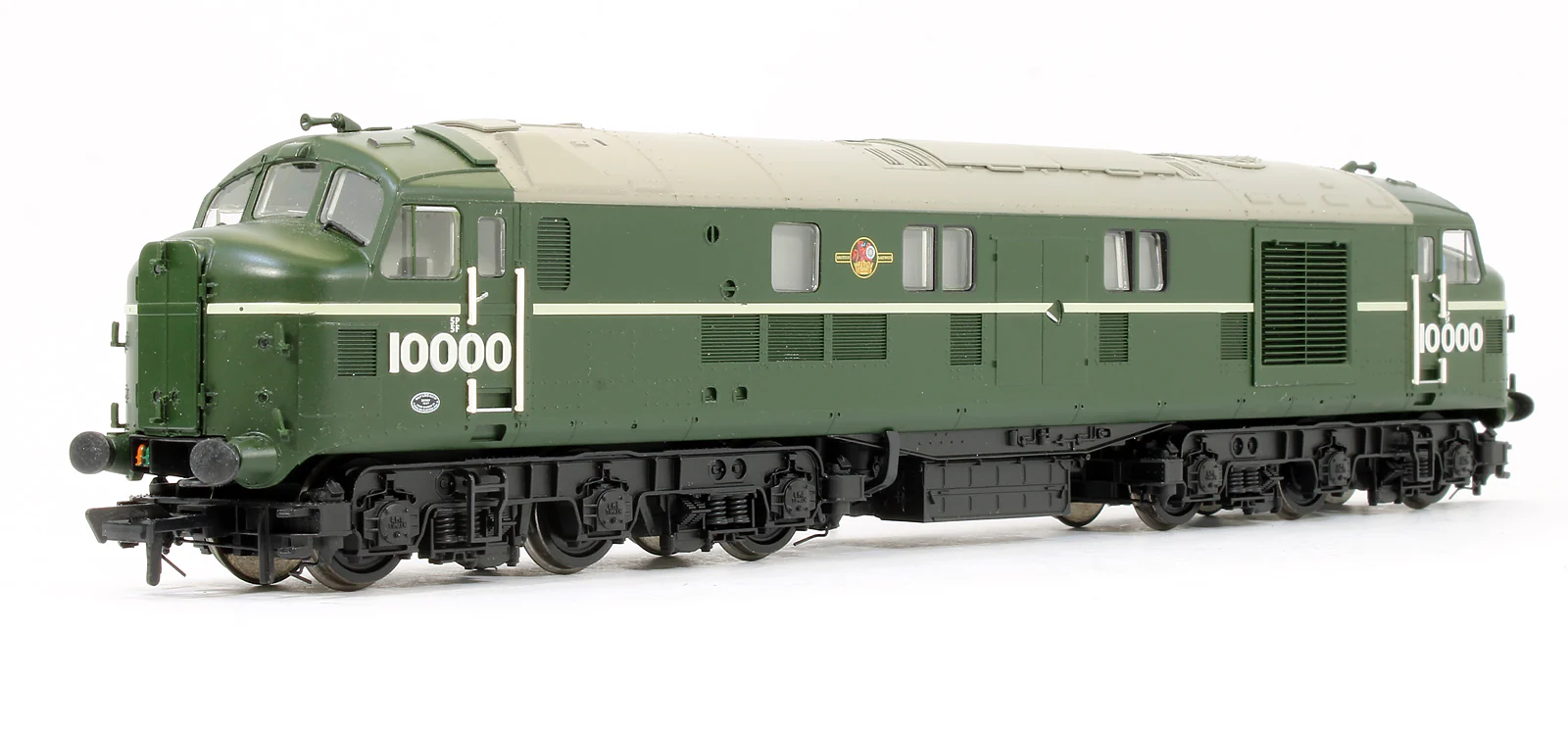 Pre-Owned 31-996 LMS 10000 BR Green Eggshell Blue Waistband Diesel Locomotive - Image 2