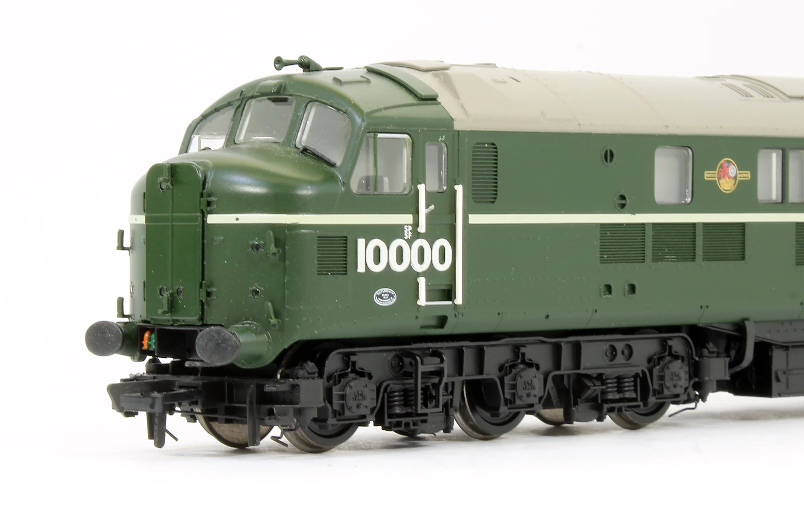 Pre-Owned 31-996 LMS 10000 BR Green Eggshell Blue Waistband Diesel Locomotive - Image 3