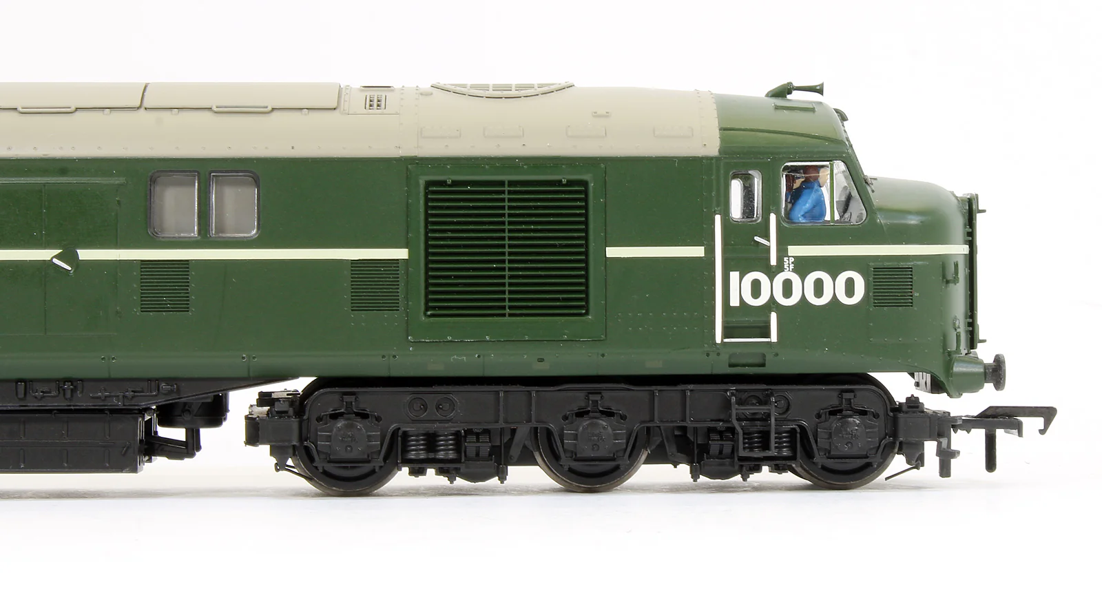 Pre-Owned 31-996 LMS 10000 BR Green Eggshell Blue Waistband Diesel Locomotive - Image 4