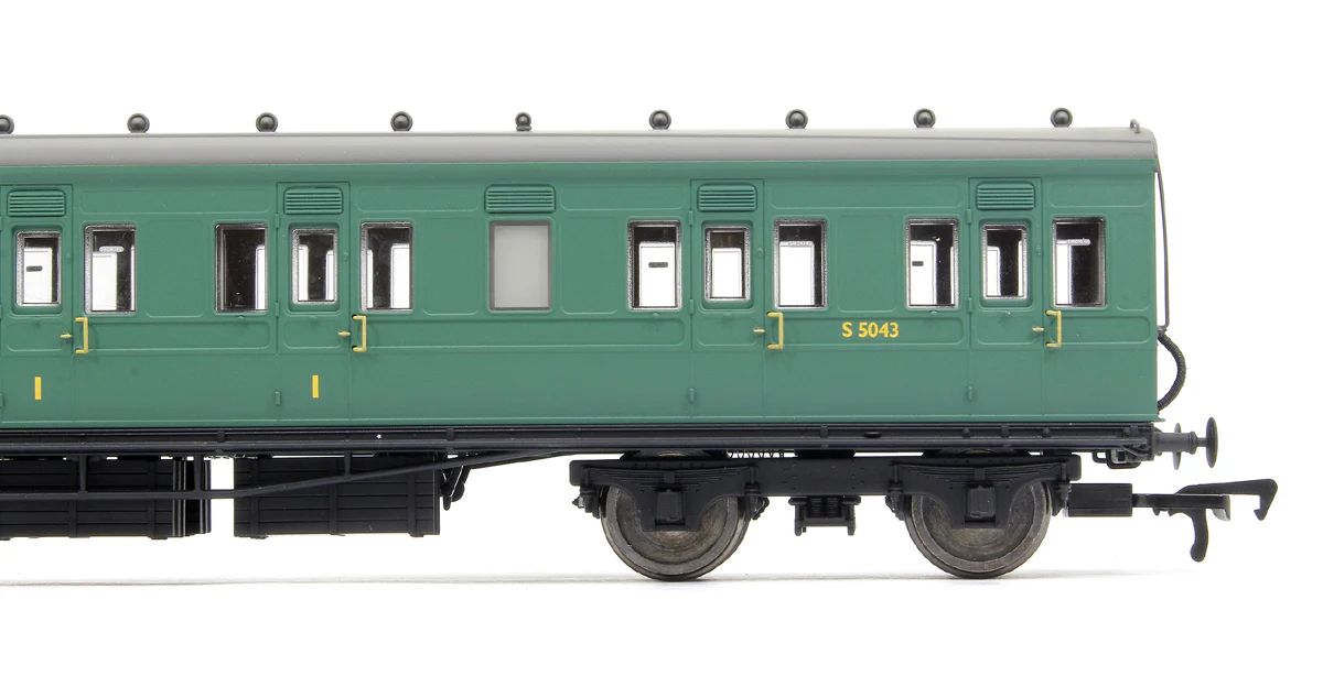 Pre-Owned E86015 LSWR Cross Country 3-Coach Pack BR (SR) Green No. 314 - Image 6