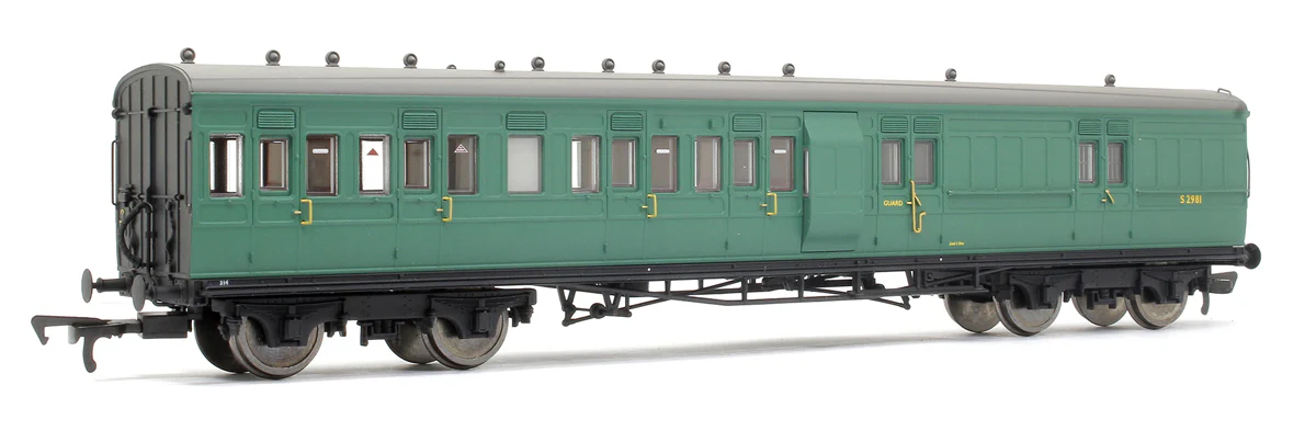 Pre-Owned E86015 LSWR Cross Country 3-Coach Pack BR (SR) Green No. 314 - Image 8