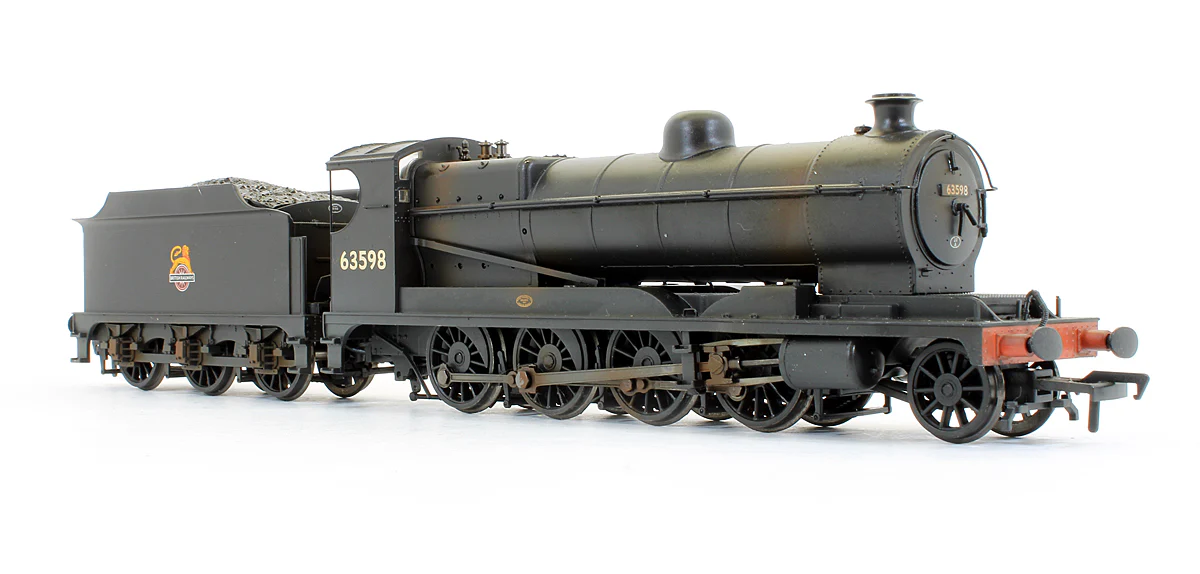 Pre-Owned 31-004 Robinson Class 04 63598 BR Black Early Emblem Steam Locomotive (Weathered) - Image 2