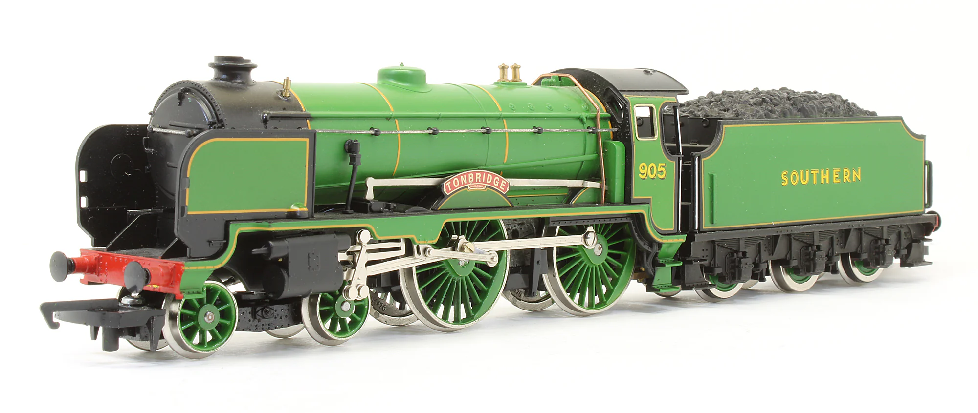 Pre-Owned R648 SR Schools Class 4-4-0 'Tonbridge' 905 Steam Locomotive Limited Edition With Royal Doulton Plate - Image 2