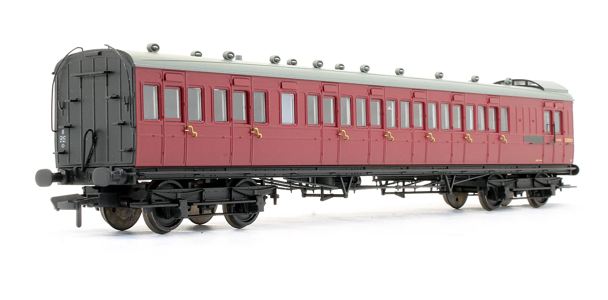 Pre-Owned SE&CR 60' Birdcage Brake Third Lavatory Coach BR Crimson 'S3500S'