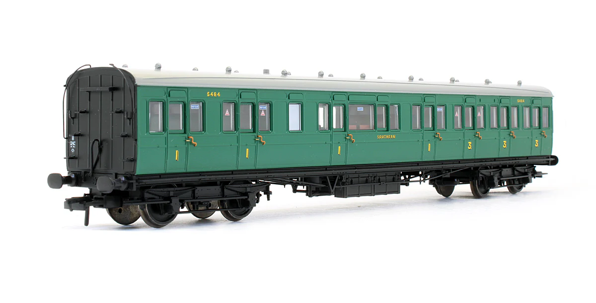 Pre-Owned SE&CR 60' Birdcage Composite Lavatory Coach Southern Railway Malachite Green '5484' - Image 2