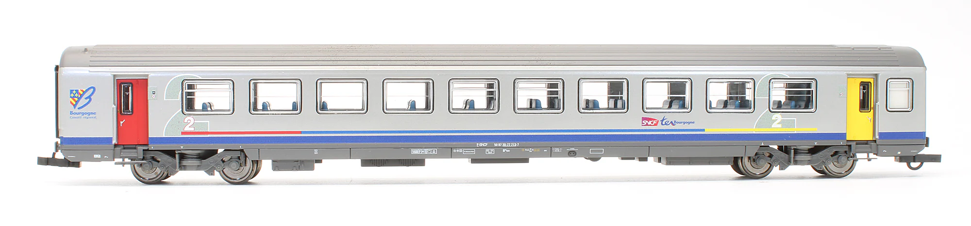 Pre-Owned Set Of 2 SNCF Passenger Cars - Image 2