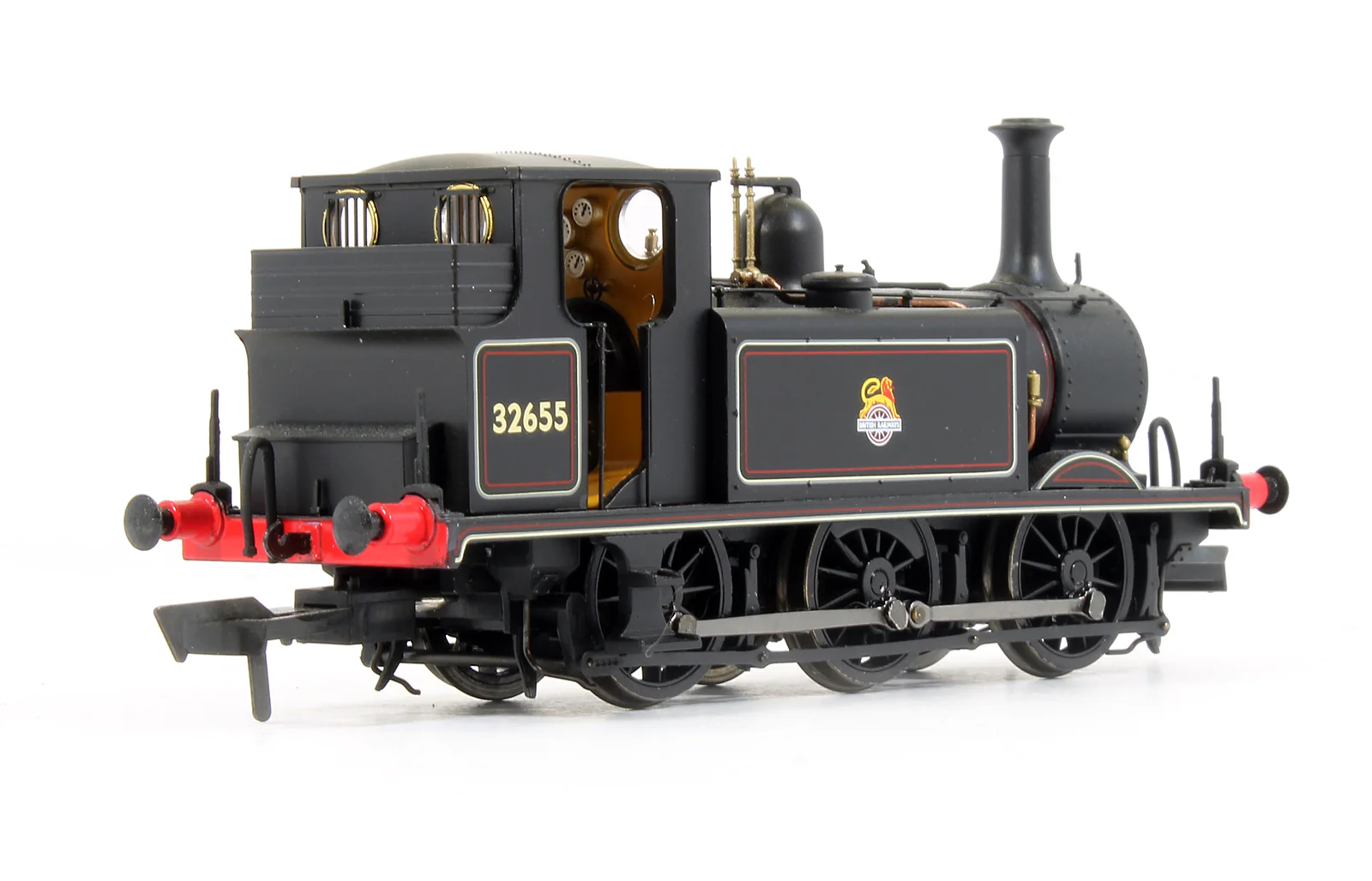 Pre-Owned Stroudley Terrier A1X Class BR Lined Black Early Crest 0-6-0 Tank Locomotive No.32655 - Image 2