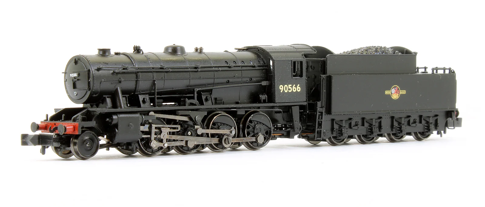 Pre-Owned 372-426 WD Austerity Class 90566 BR Black Late Crest Steam Locomotive