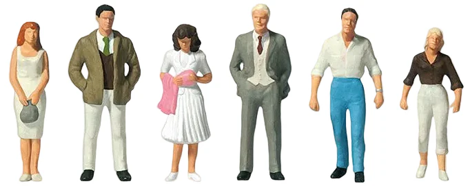 Passers By (6) Exclusive Figure Set