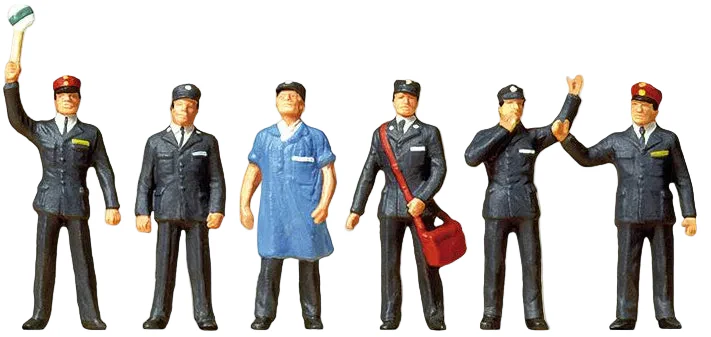Swiss Railway Personnel (6) Exclusive Figure Set