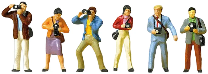 Photographers (6) Exclusive Figure Set