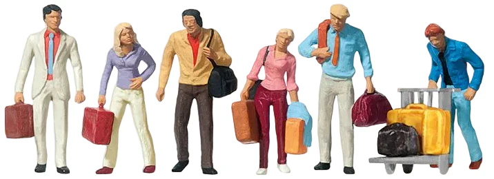 Walking Passengers (6) Exclusive Figure Set