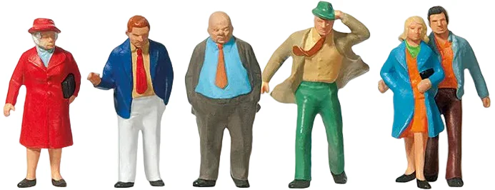 Passers By (6) Exclusive Figure Set