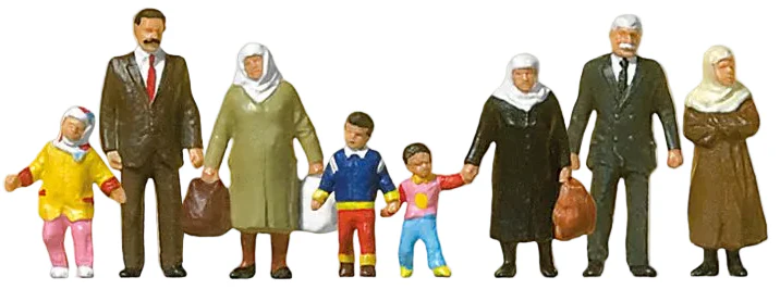 Passers By (8) Exclusive Figure Set