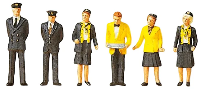 Railway Personnel (6) Exclusive Figure Set