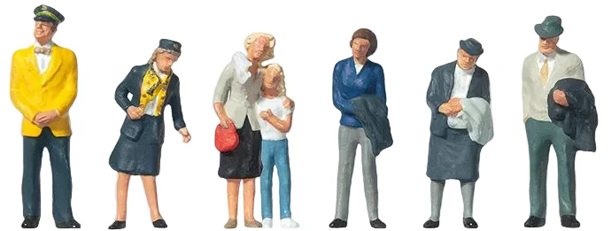 Passengers (5) and Stewards (2) Exclusive Figure Set