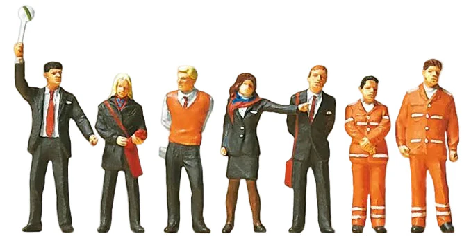 SBB Railway Personnel (7) Exclusive Figure Set