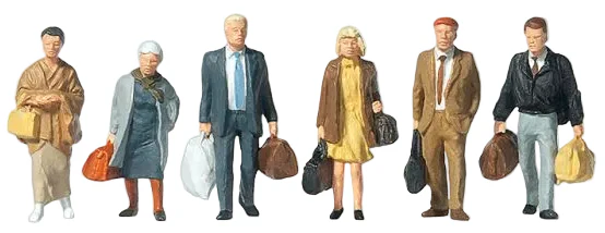 Walking Passengers (6) Exclusive Figure Set