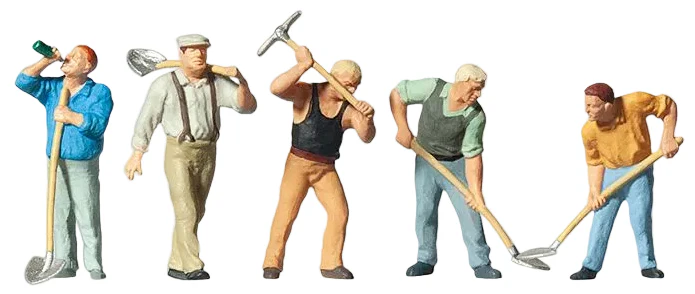 Workers (5) Exclusive Figure Set