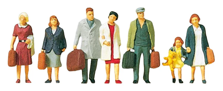 Walking Passengers (7) Exclusive Figure Set
