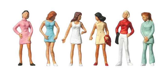 Teenage Girls (6) Standard Figure Set