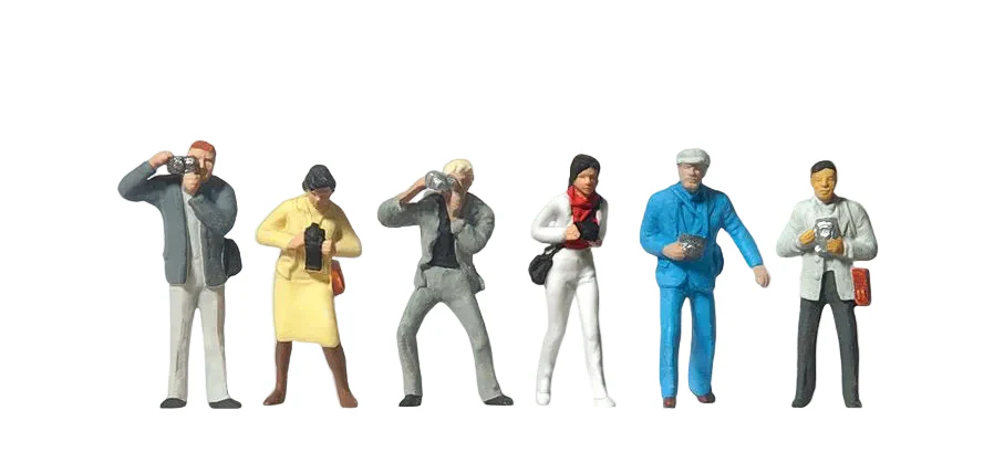 Photographers (6) Standard Figure Set