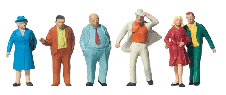 Passers By (6) Standard Figure Set