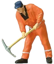 Railway Track Worker Figure