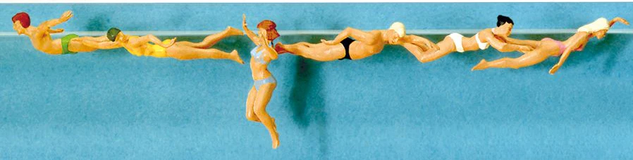 Swimmers (6) Exclusive Figure Set