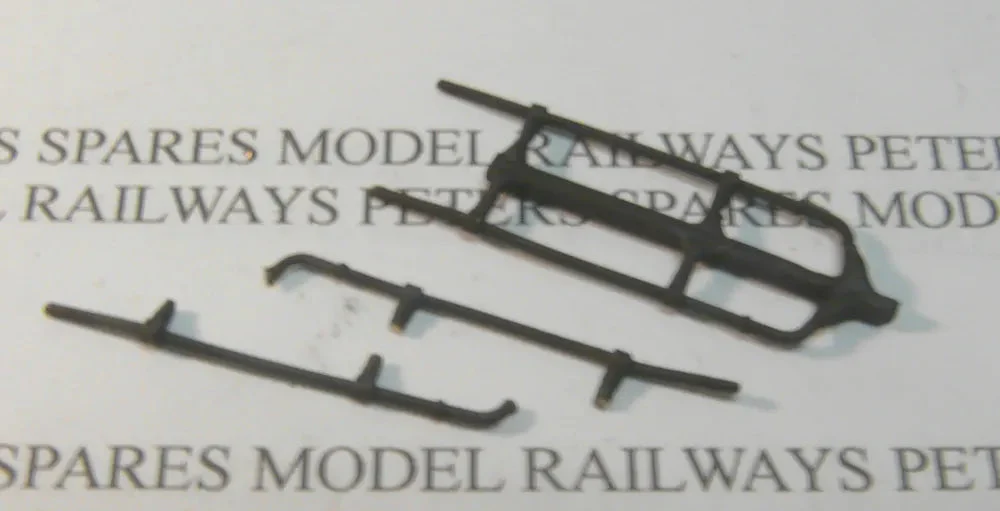 Lima 5136-10 Replacement Class 117 DMU Exhausts - Metal (2 Pack) Blackened