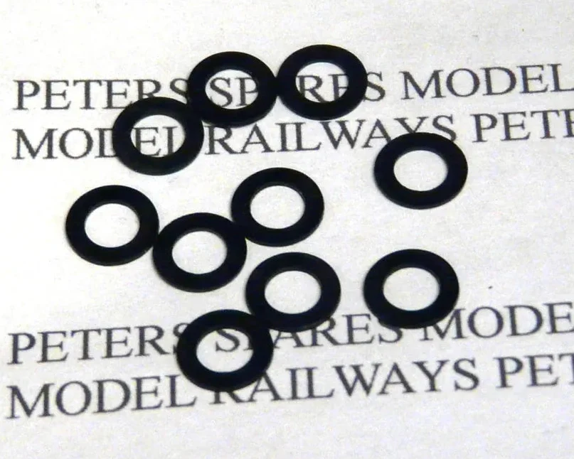 Replacement Lima L1-1504-00 Traction Tyres (Small Size) (10 Pack) OO/HO Gauge