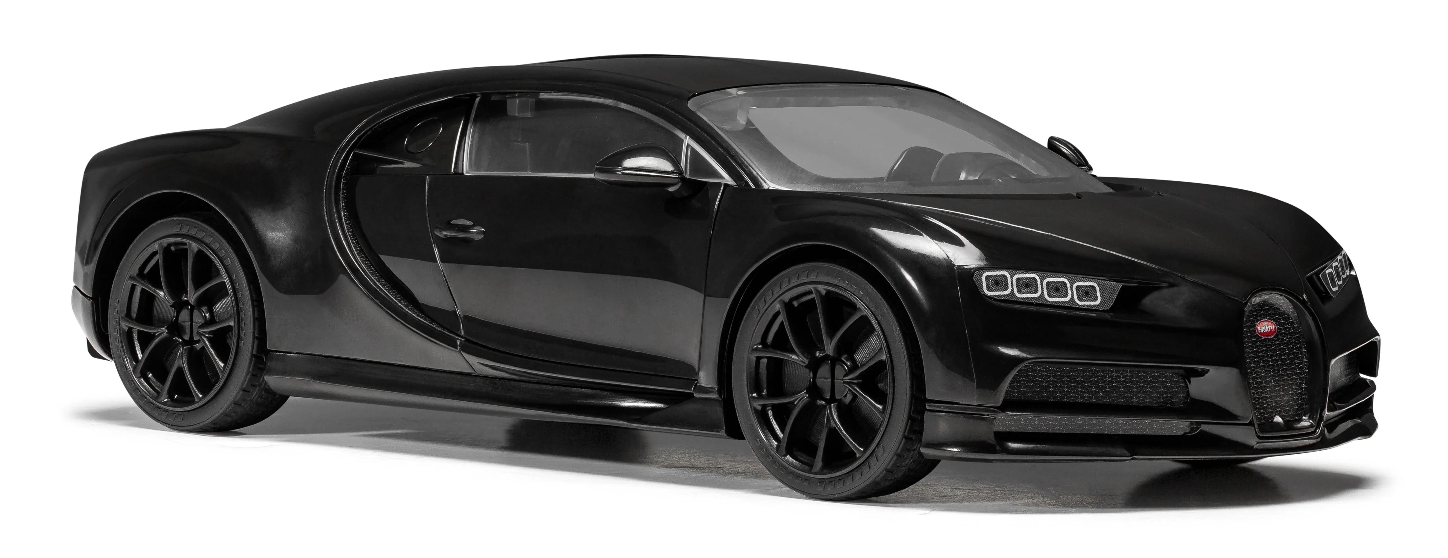 J6025 QUICKBUILD Bugatti Chiron - Black Model Kit - Image 3