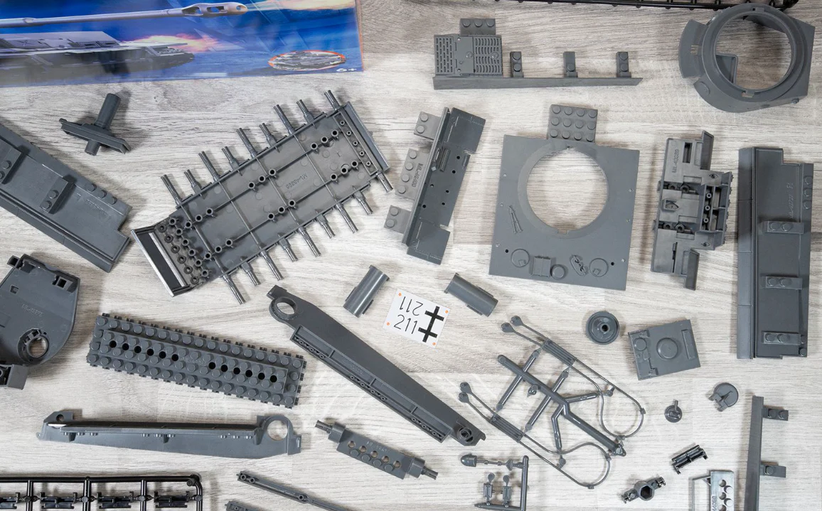 J6041 QUICKBUILD Tiger I Model Kit - Image 6
