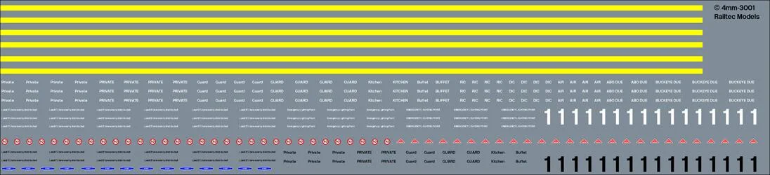 Coach detail pack A (1st class, solebar, Private, Guard, etc) Transfer