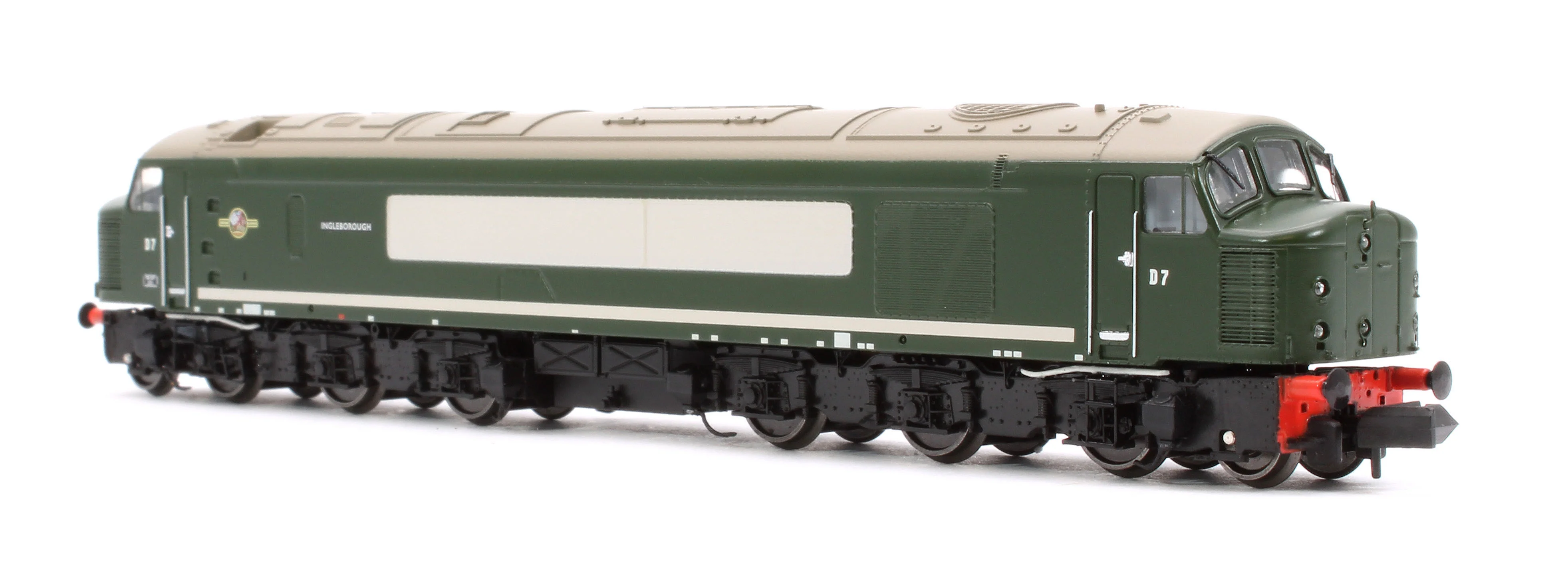 948002 Class 44 D7 "Ingleborough" Plain BR Green Diesel Locomotive - Image 4