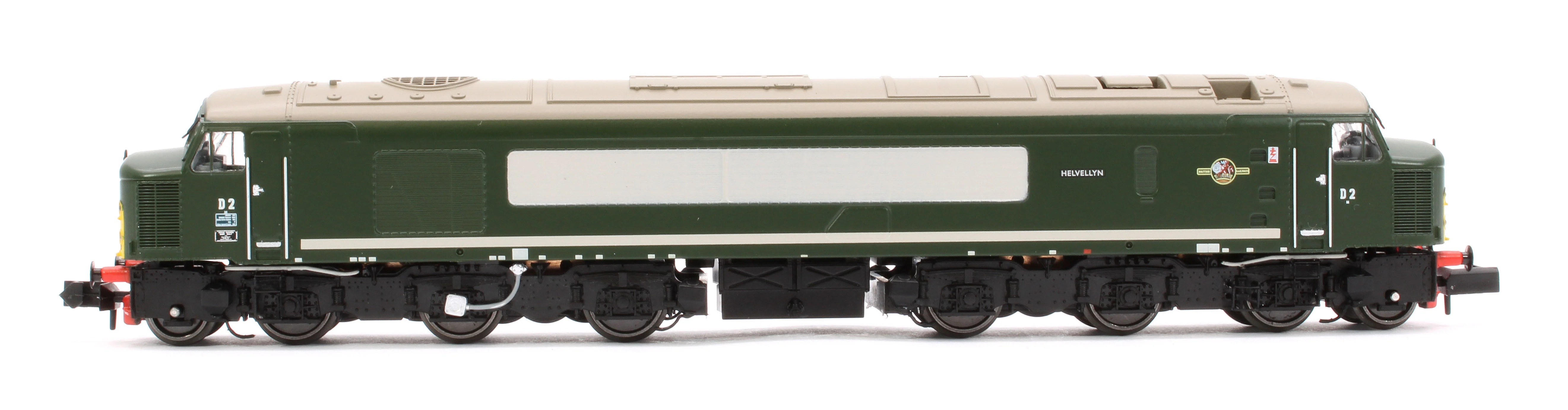 948503 Class 44 D2 "Helvellyn" BR Green With Small Yellow Panel Diesel Locomotive (DCC Sound) - Image 5