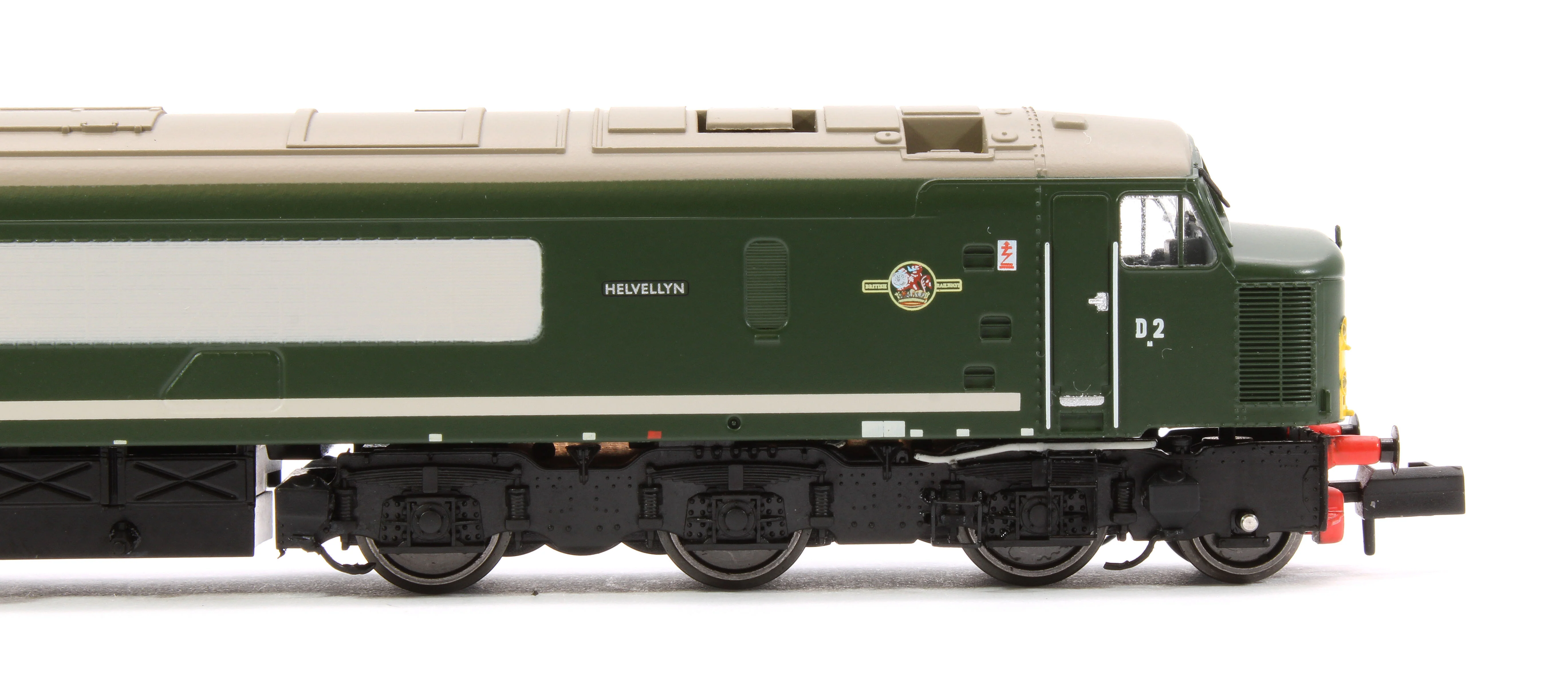 948503 Class 44 D2 "Helvellyn" BR Green With Small Yellow Panel Diesel Locomotive (DCC Sound) - Image 7