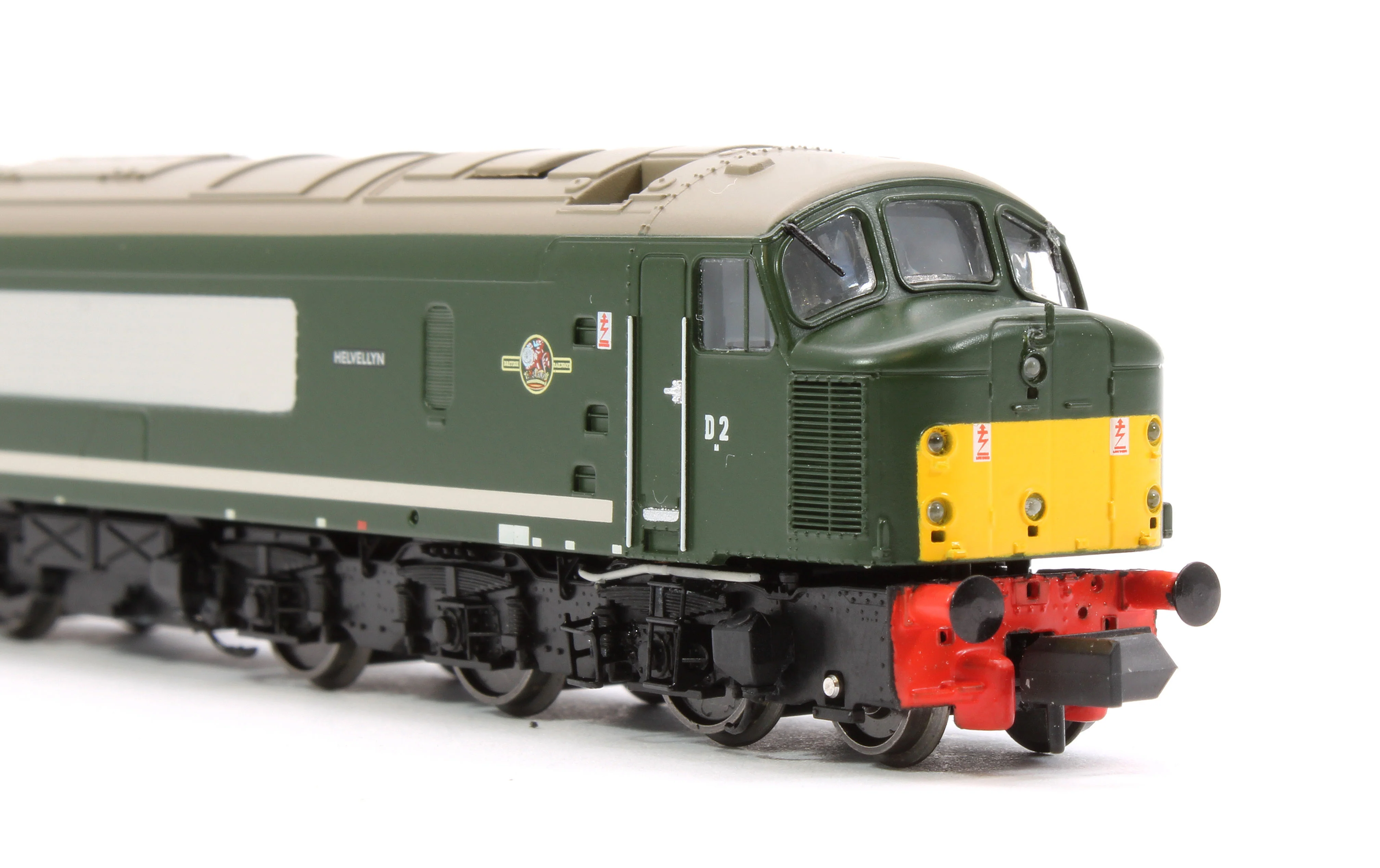 948503 Class 44 D2 "Helvellyn" BR Green With Small Yellow Panel Diesel Locomotive (DCC Sound) - Image 9