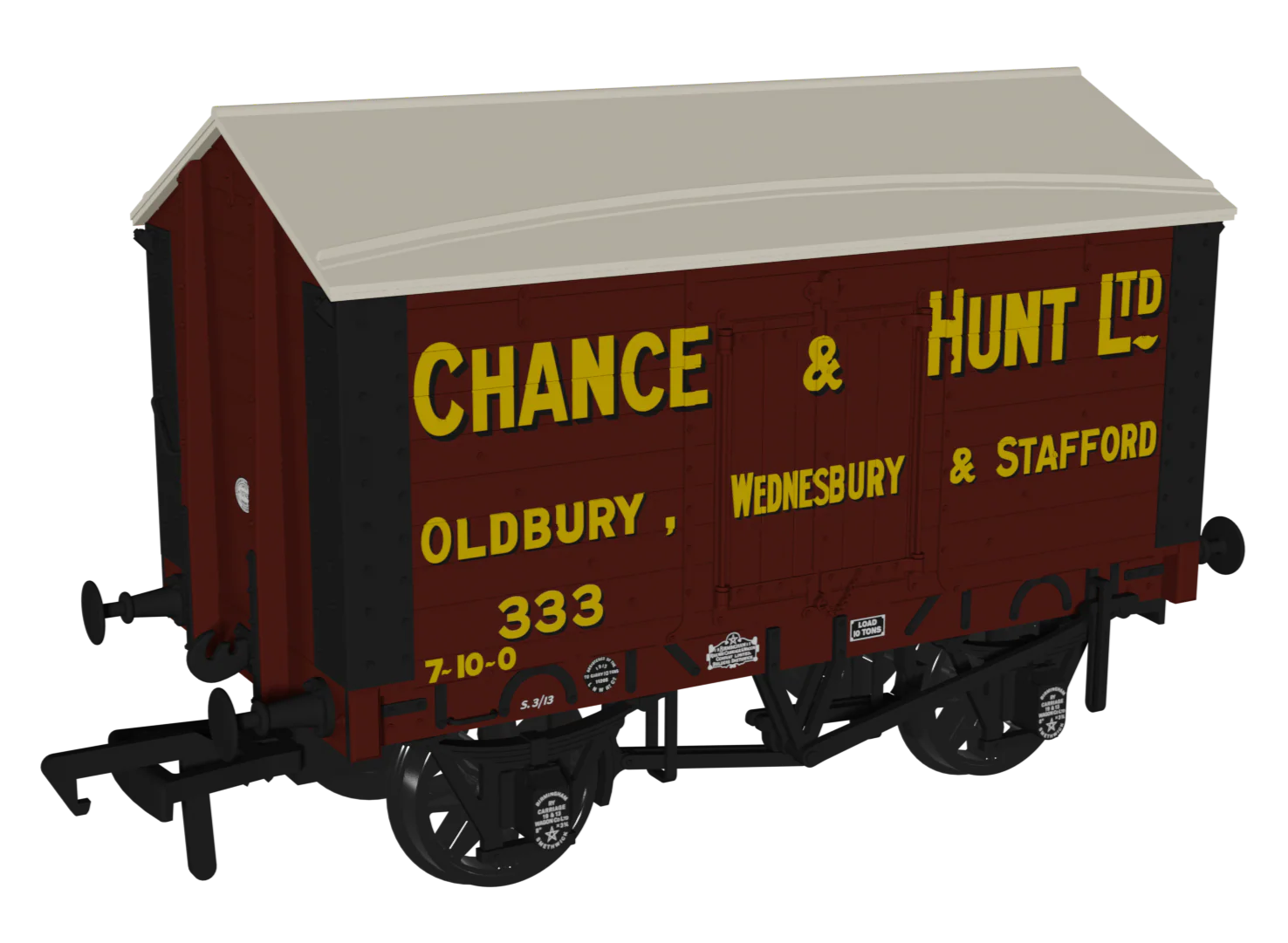 RCH 1907 Private Owner Salt Van - Chance & Hunt No.333