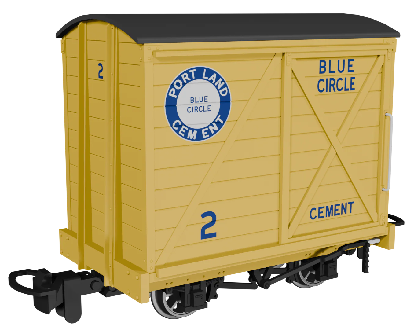 Covered Van - Blue Circle No.2