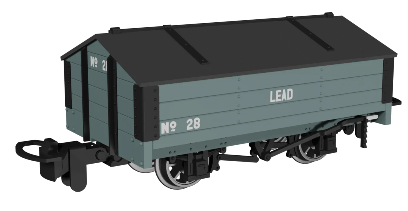 Peaked Roof Van - Grey 'Lead' No.28