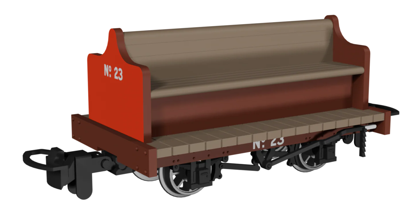 Manrider - Brown with Red Ends No.23