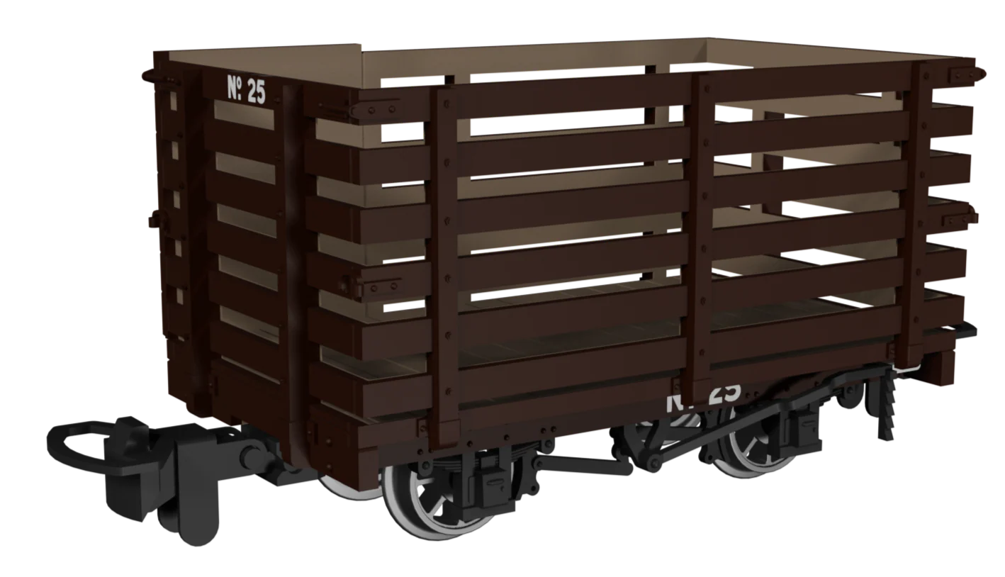 Livestock Wagon -  Plain Brown No.25