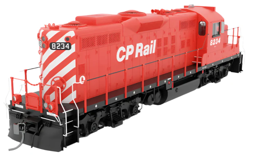 54509 HO GP9u (DC/DCC/Sound): CP - No Multimark: #8208