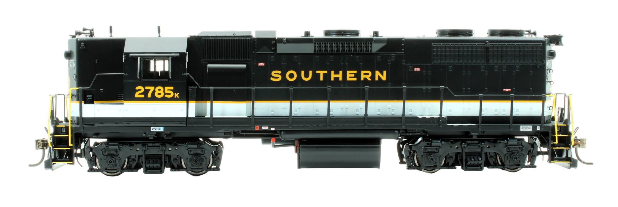Pre-Owned EMD GP38 Diesel Locomotive Southern (Tuxedo Scheme) - Road #2785 - DCC Sound - Image 4