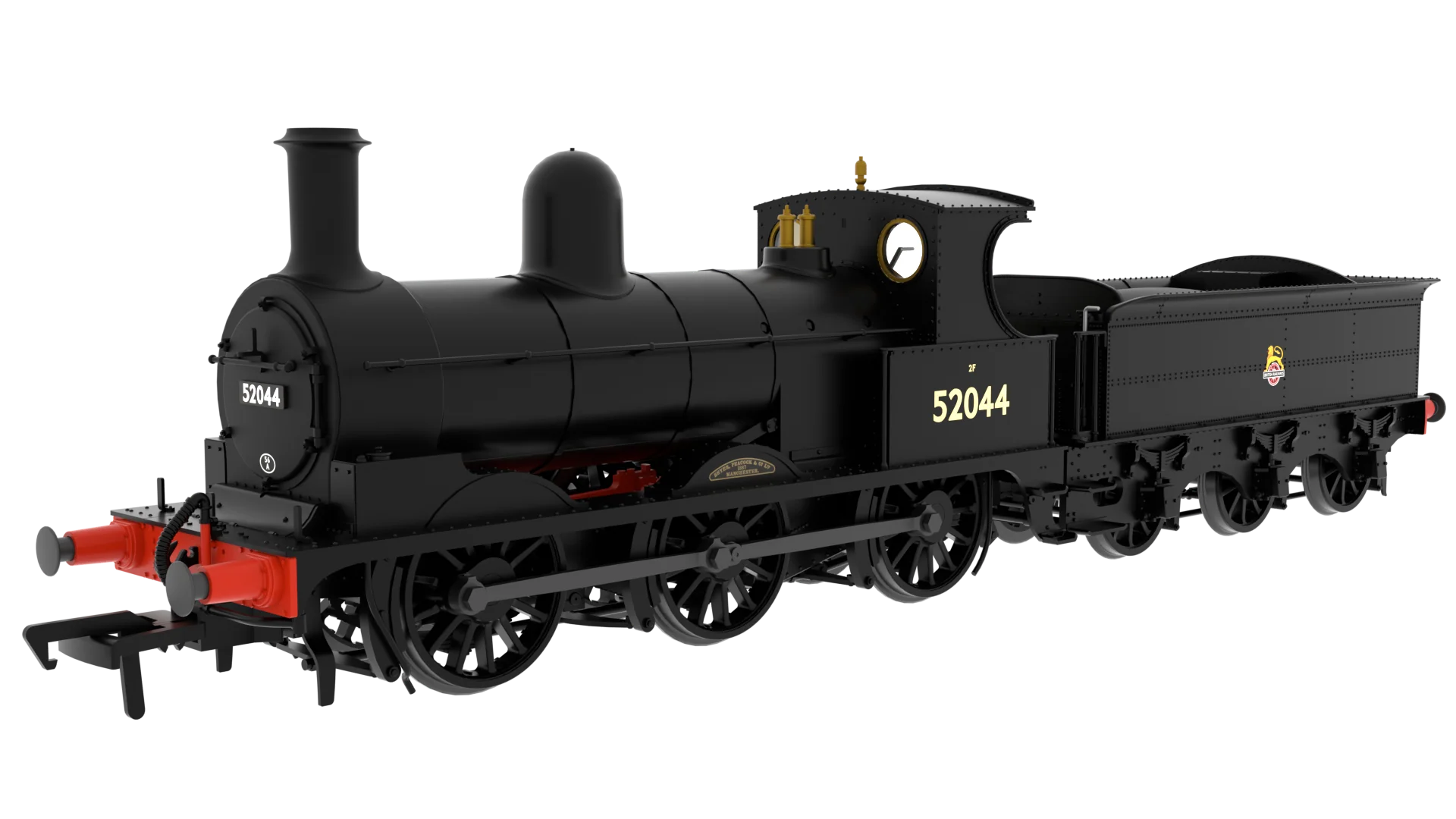 817012 Class 25 'Ironclad' 0-6-0 No.52044 Lancashire & Yorkshire BR Early Crest (As Preserved) Steam Locomotive