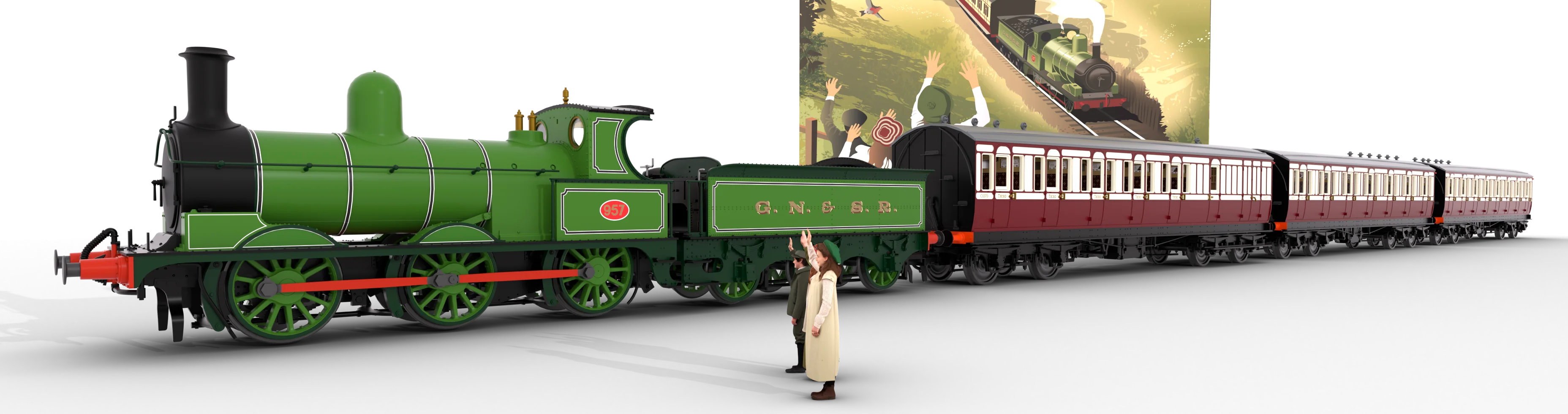 818501 The Railway Children Train Pack - DCC Sound - Image 9