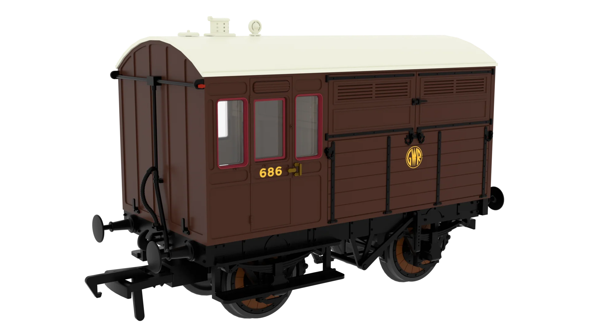 829026 GWR Shirtbutton ‘Evolution’ Horsebox No.686