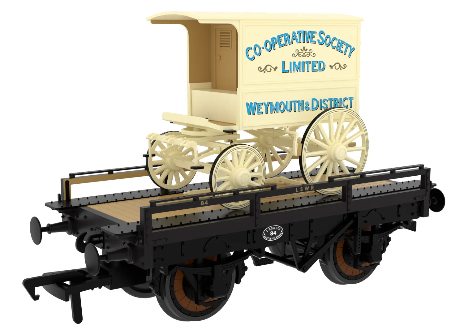830009 LSWR ‘Evolution’ Open Carriage Truck No.84
